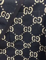 Gucci Monogram Jacquard Blazer Jacket
