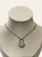 Louis Vuitton Rhinestone Crazy in Lock Necklace