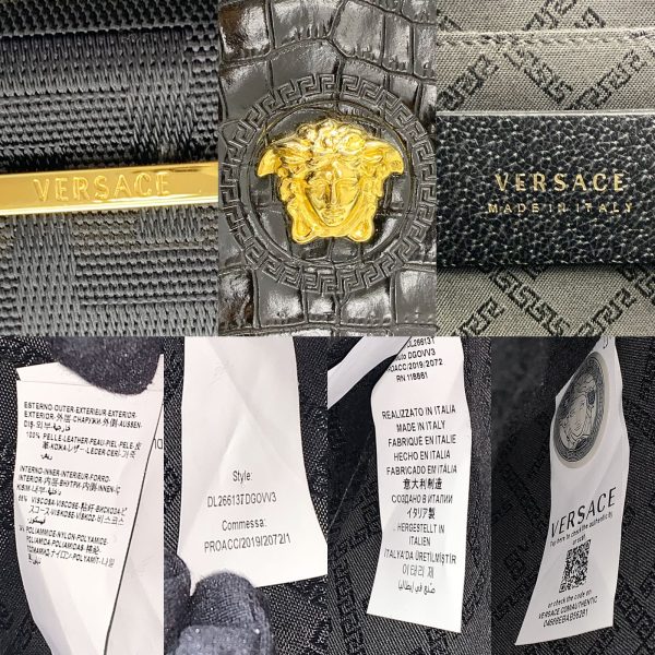 Versace Medusa Clutch with Strap