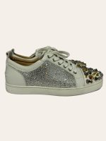 Christian Louboutin Crystal Embellished Sneaker SZ 40.5