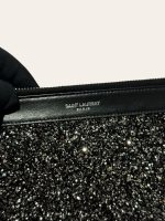 Saint Laurent Glitter Clutch