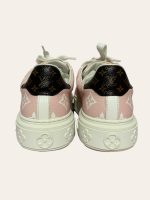 Louis Vuitton Pink Monogram Time Out Sneaker SZ 35.5