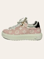 Louis Vuitton Pink Monogram Time Out Sneaker SZ 35.5