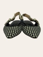 Dior Jadior Houndstooth Slingback Flats