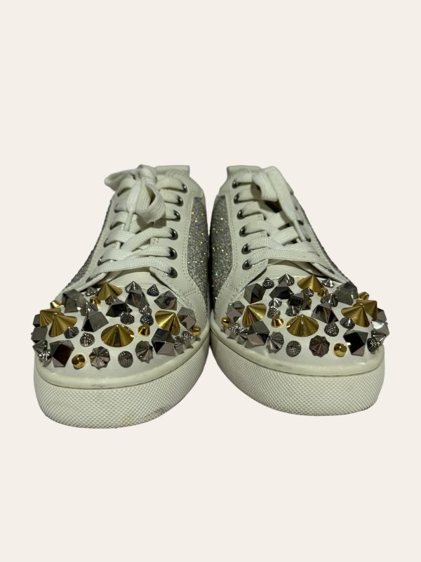 Christian Louboutin Crystal Embellished Sneaker SZ 40.5
