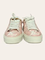 Louis Vuitton Pink Monogram Time Out Sneaker SZ 35.5
