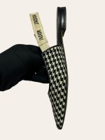 Dior Jadior Houndstooth Slingback Flats