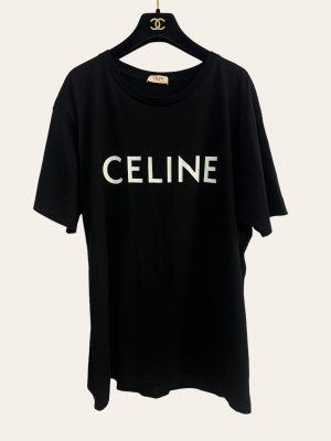 Celine Loose T-Shirt in Cotton Jersey