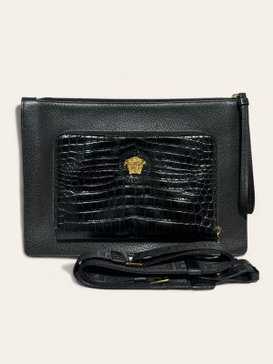 Versace Medusa Clutch with Strap