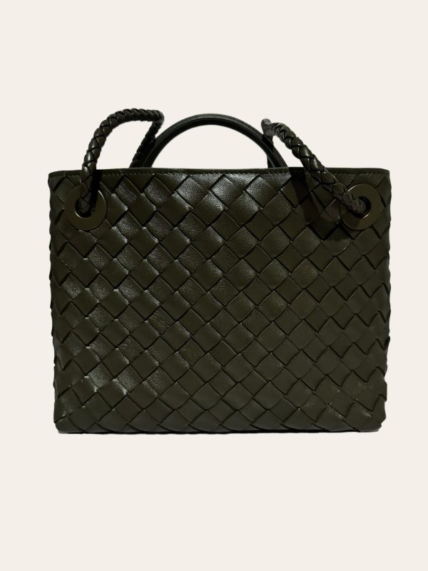 Bottega Veneta Small Andiamo in Kaki