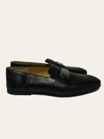 Hermes Mocassin Homme Drink Chevre Loafer SZ 43