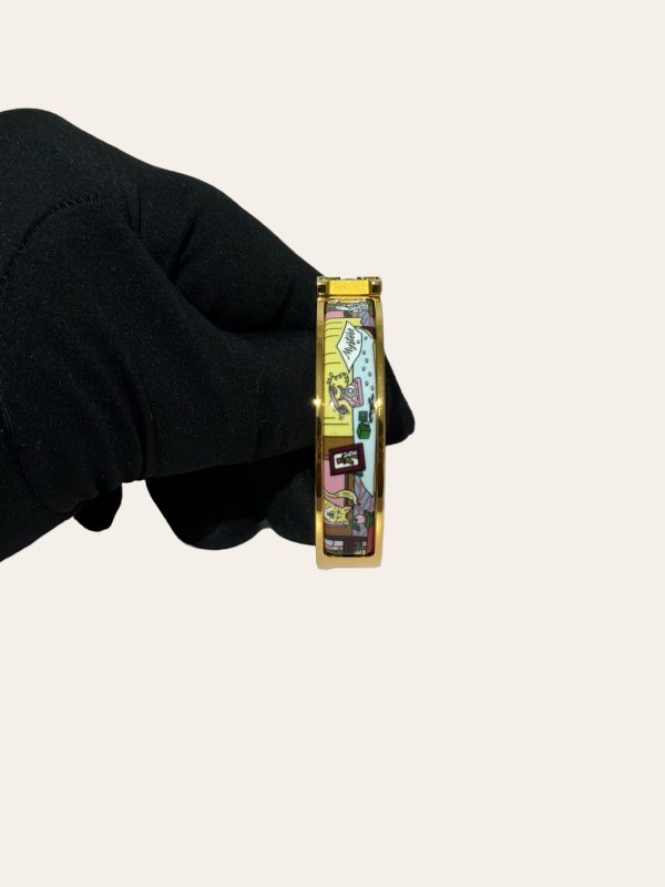 Hermes Clic H Mystere Au 24 Bracelet