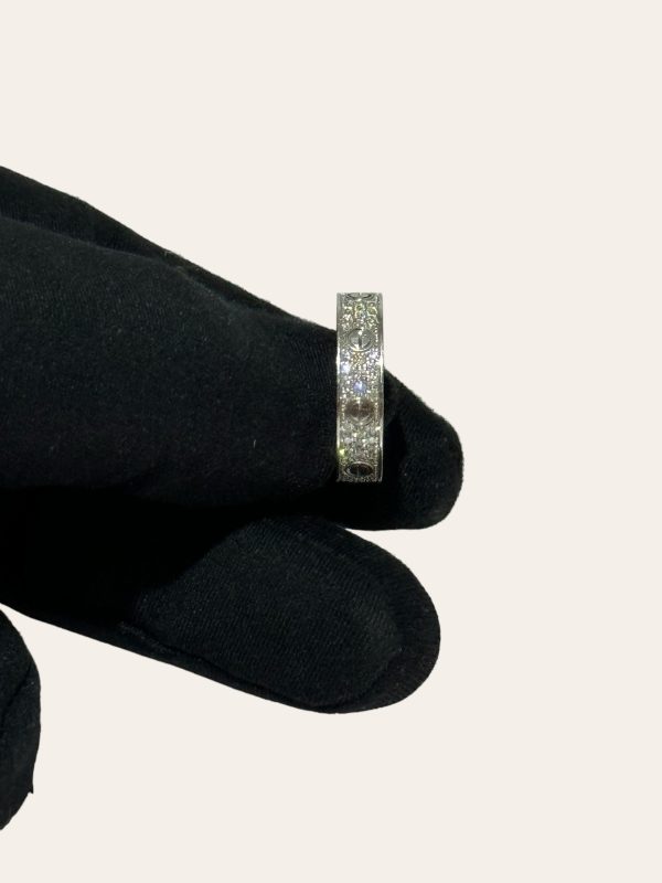 Cartier Love Wedding Band, Diamond-Paved