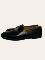 Hermes Mocassin Homme Drink Chevre Loafer SZ 43