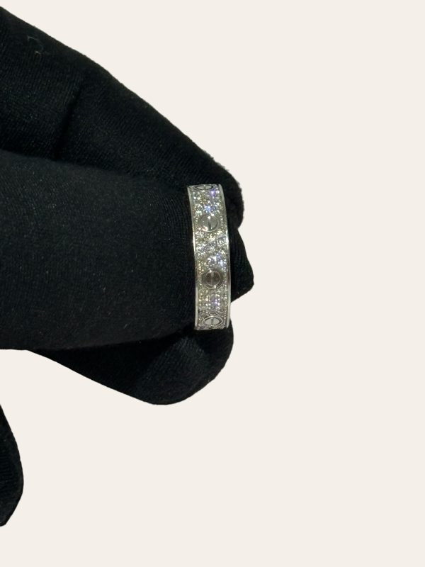Cartier Love Wedding Band, Diamond-Paved