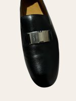 Hermes Mocassin Homme Drink Chevre Loafer SZ 43