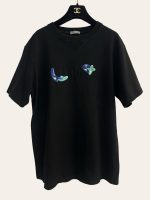 Dior X Kenny Scharf Embroidered Logo T-Shirt