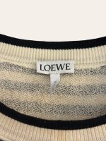 Loewe Anagram Striped Sweatshirt