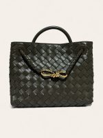 Bottega Veneta Small Andiamo in Kaki