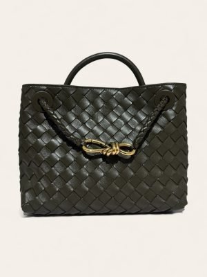 Bottega Veneta Small Andiamo in Kaki
