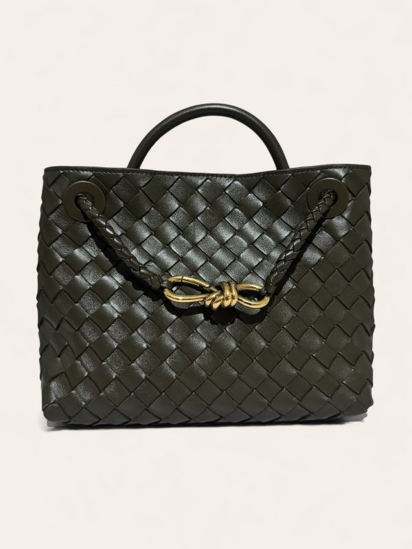 Bottega Veneta Small Andiamo in Kaki