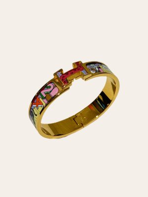 Hermes Clic H Mystere Au 24 Bracelet