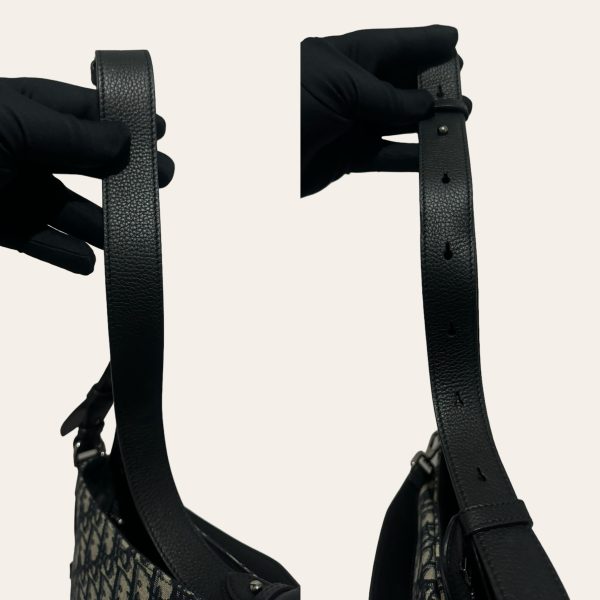 Dior Oblique Saddle Hobo Crossbody Bag