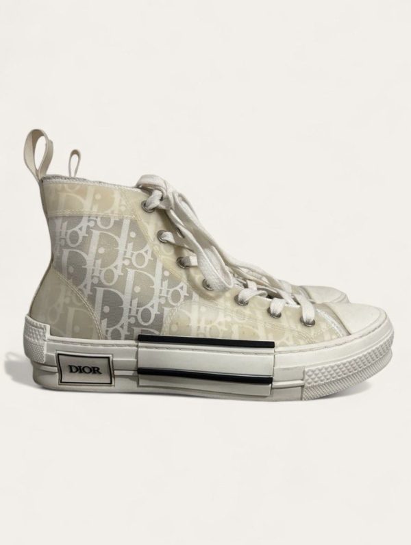 Dior B23 Oblique High Top Sneaker SZ 37