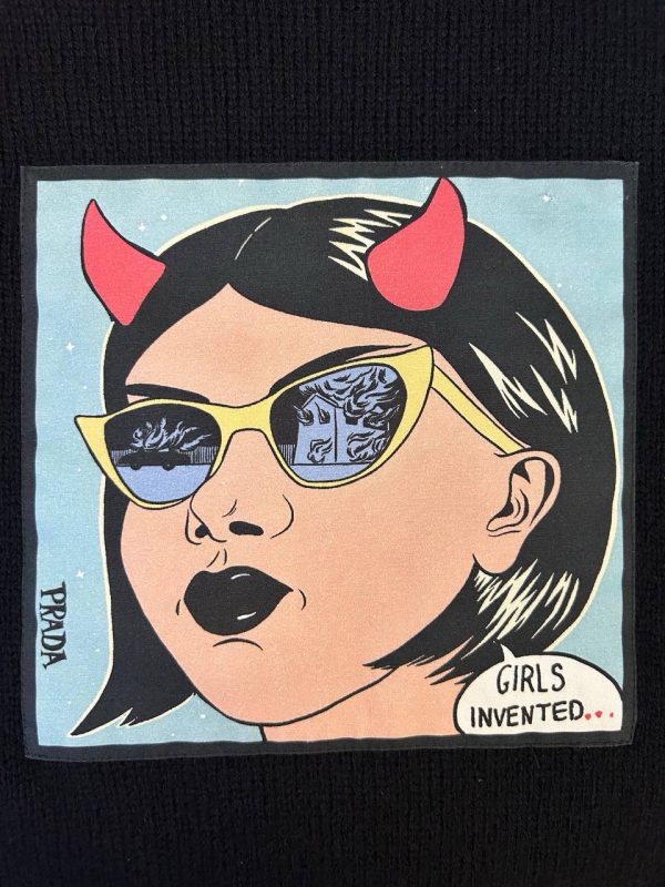 Prada Graphic Sweater