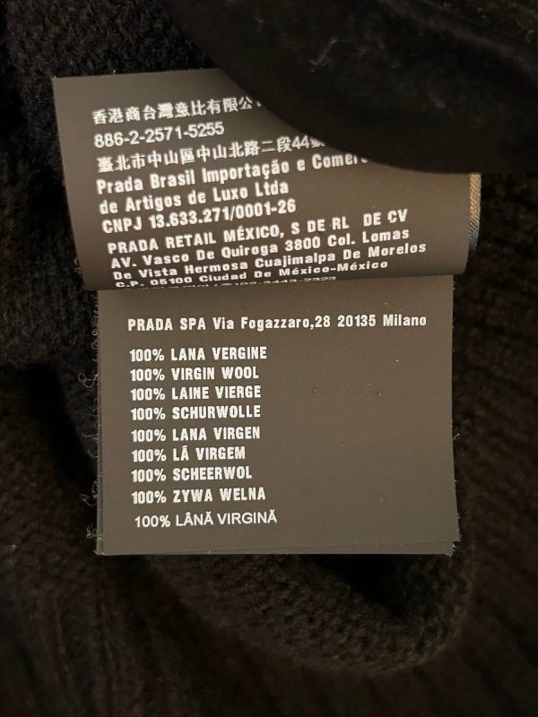 Prada Graphic Sweater