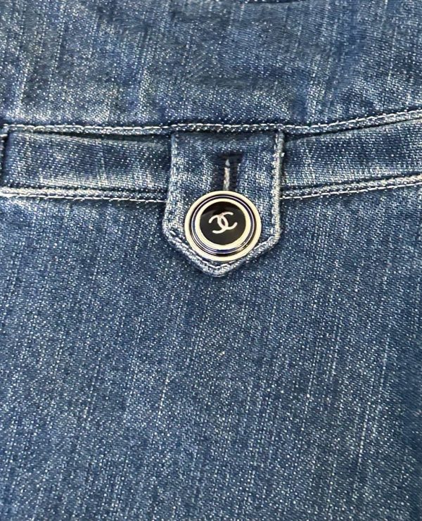 Chanel Denim Flared Jeans
