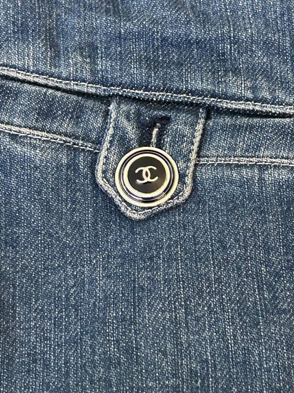 Chanel Denim Flared Jeans