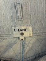 Chanel Quilted Denim Jeans