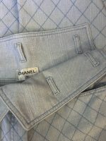 Chanel Quilted Denim Jeans