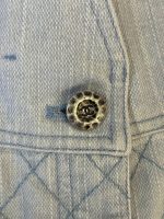 Chanel Quilted Denim Jeans