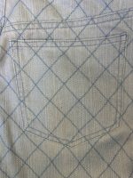 Chanel Quilted Denim Jeans