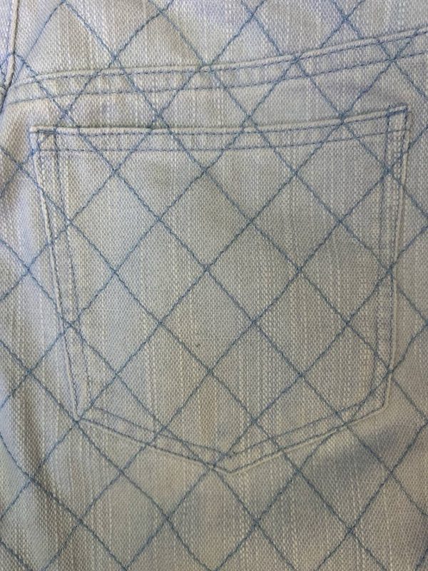Chanel Quilted Denim Jeans