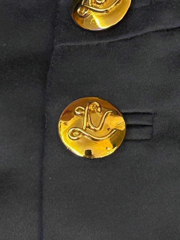 Louis Vuitton Logo Button Shorts