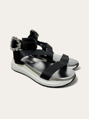 Miu Miu Crystal Sandal SZ 38