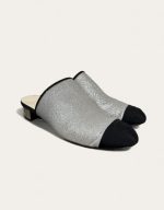 Chanel Glitter Mules SZ 37