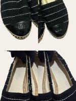 Chanel Tweed Espadrilles SZ 37