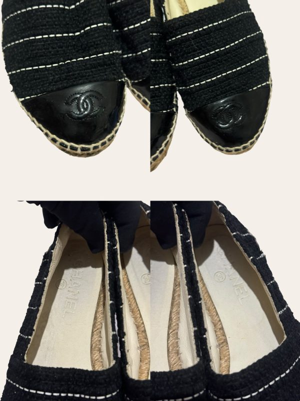 Chanel Tweed Espadrilles SZ 37