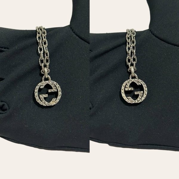 Gucci Interlocking Pendant Necklace