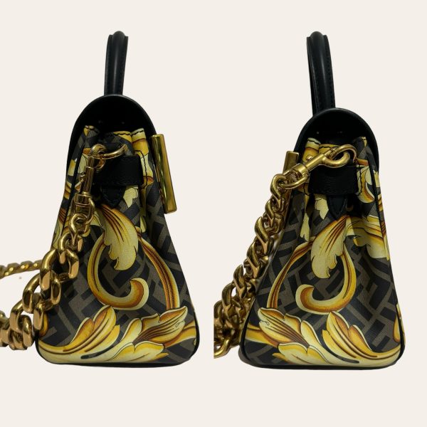 Fendi X Versace Fendace Palazzo Top Handle Bag