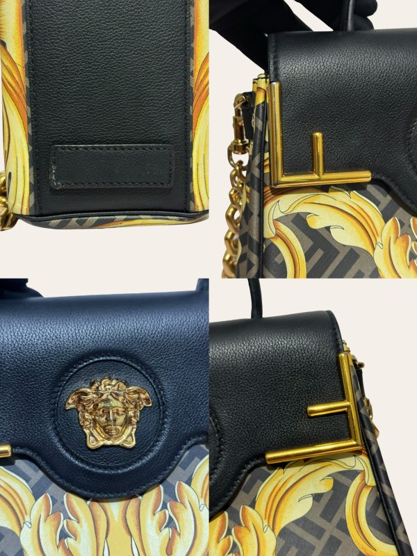 Fendi X Versace Fendace Palazzo Top Handle Bag