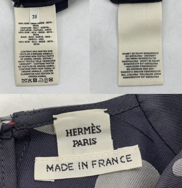 Hermes Clic Clac Silk Dress