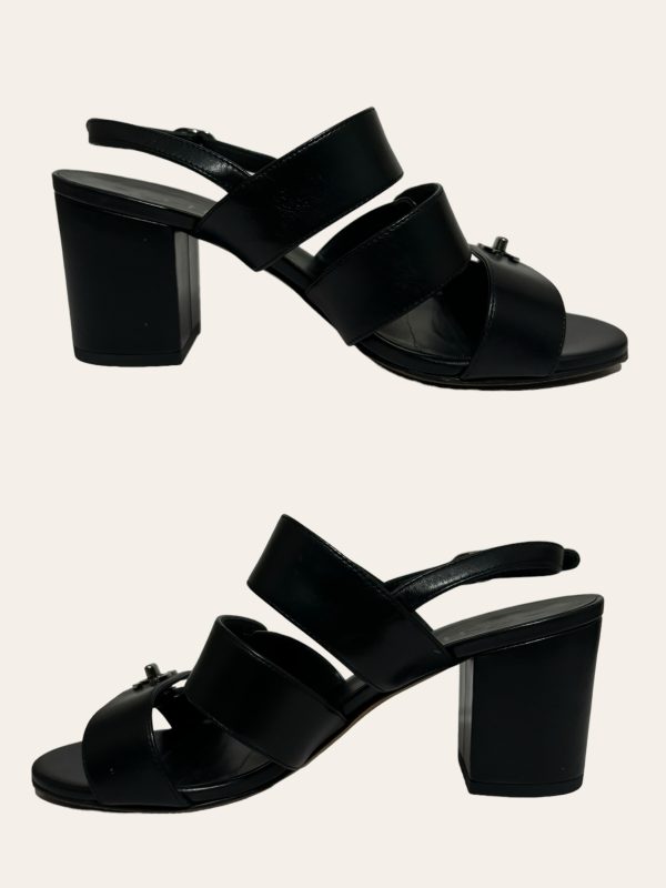 Chanel Turnlock Heel SZ 36