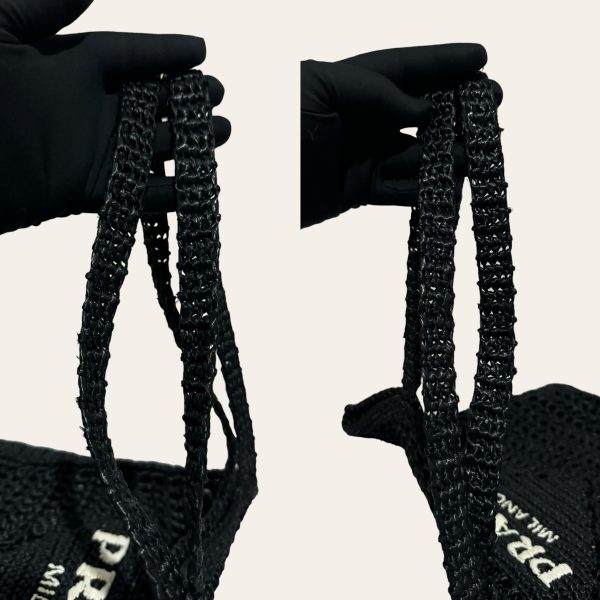 Prada Crochet Tote Bag
