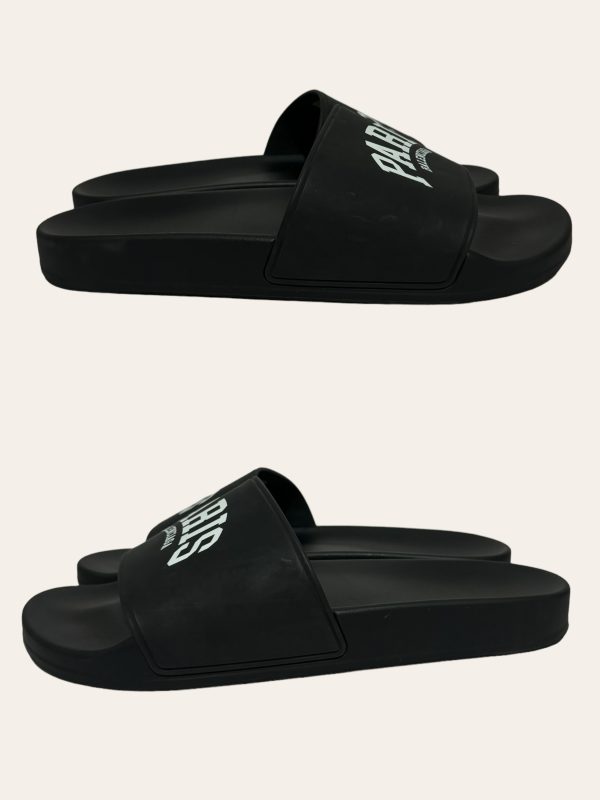 Balenciaga Logo Rubber Slides SZ 42