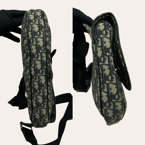 Dior Maxi Oblique Saddle with Pouch